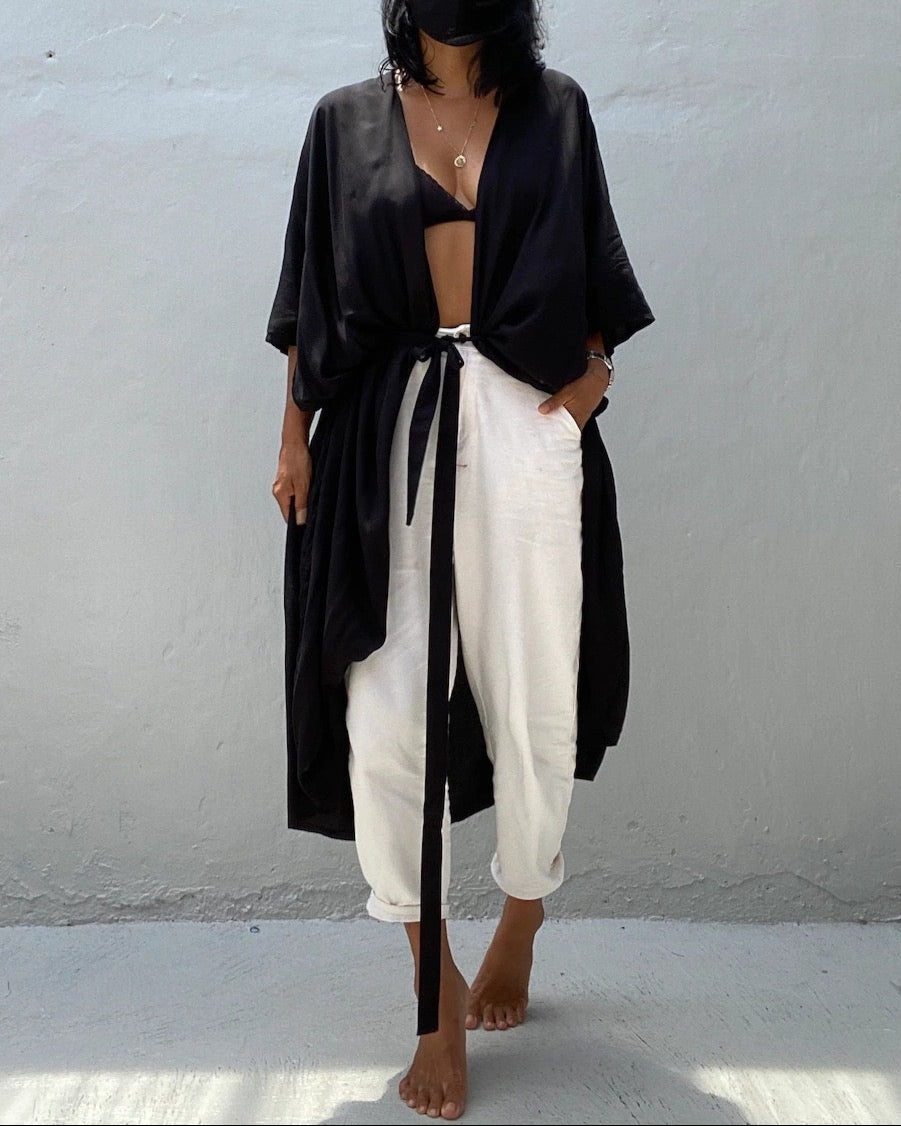 Saffron Dusk Kimono