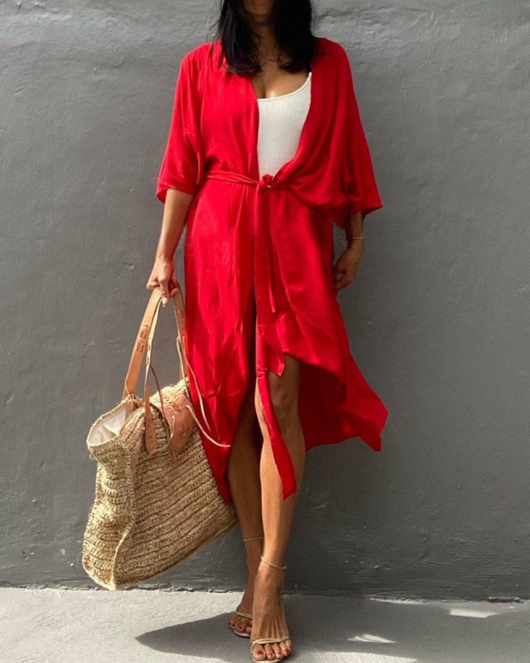 Saffron Dusk Kimono
