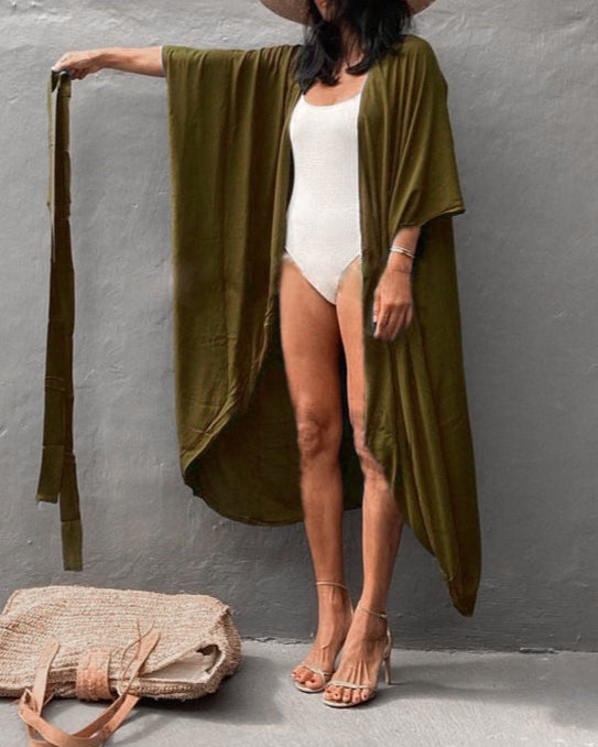 Saffron Dusk Kimono