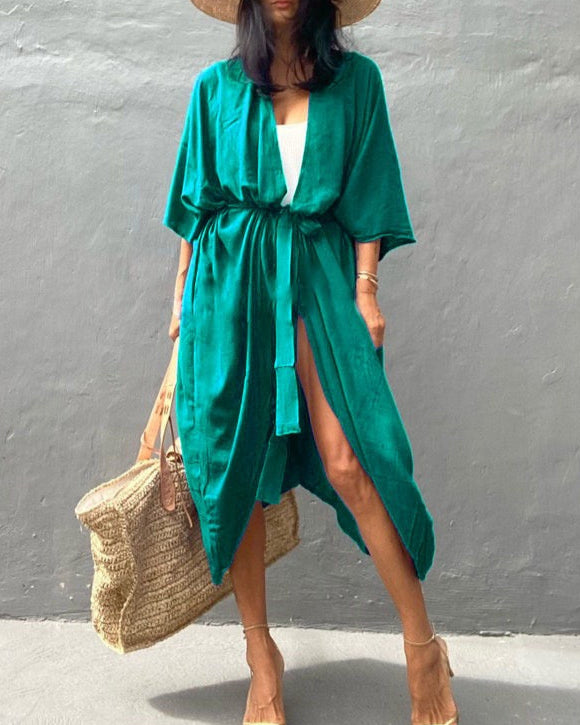 Saffron Dusk Kimono