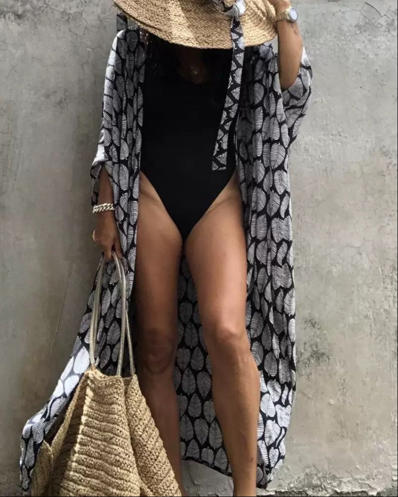 Sahira Leaf Kimono