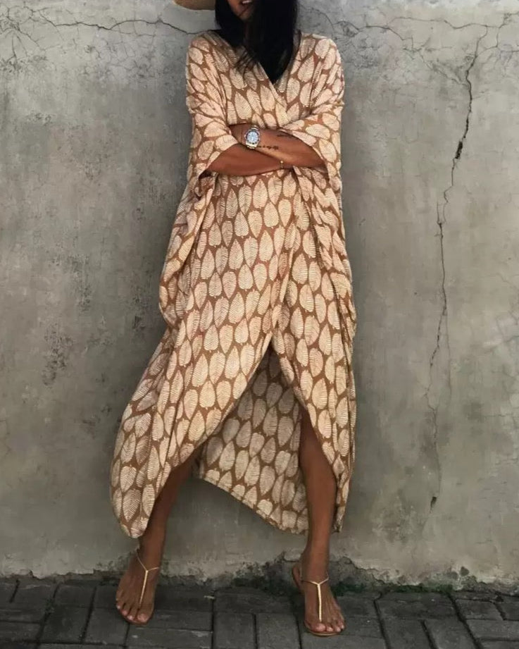 Sahira Leaf Kimono