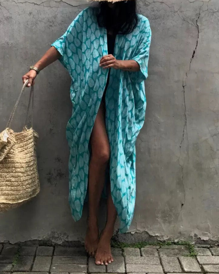 Sahira Leaf Kimono