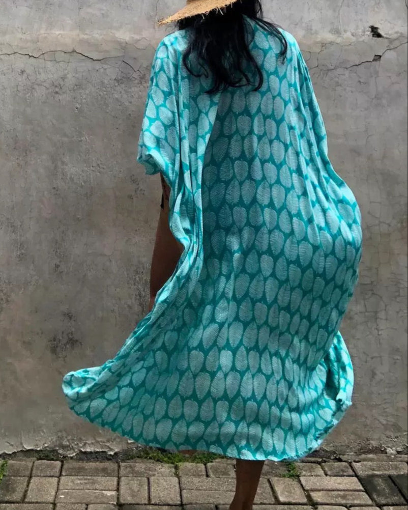 Sahira Leaf Kimono