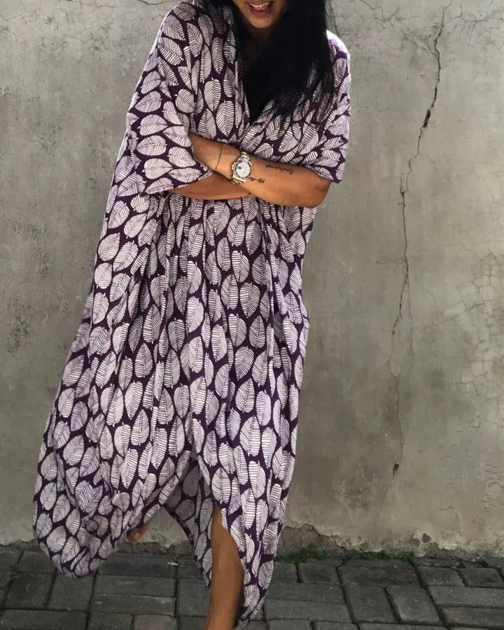 Sahira Leaf Kimono