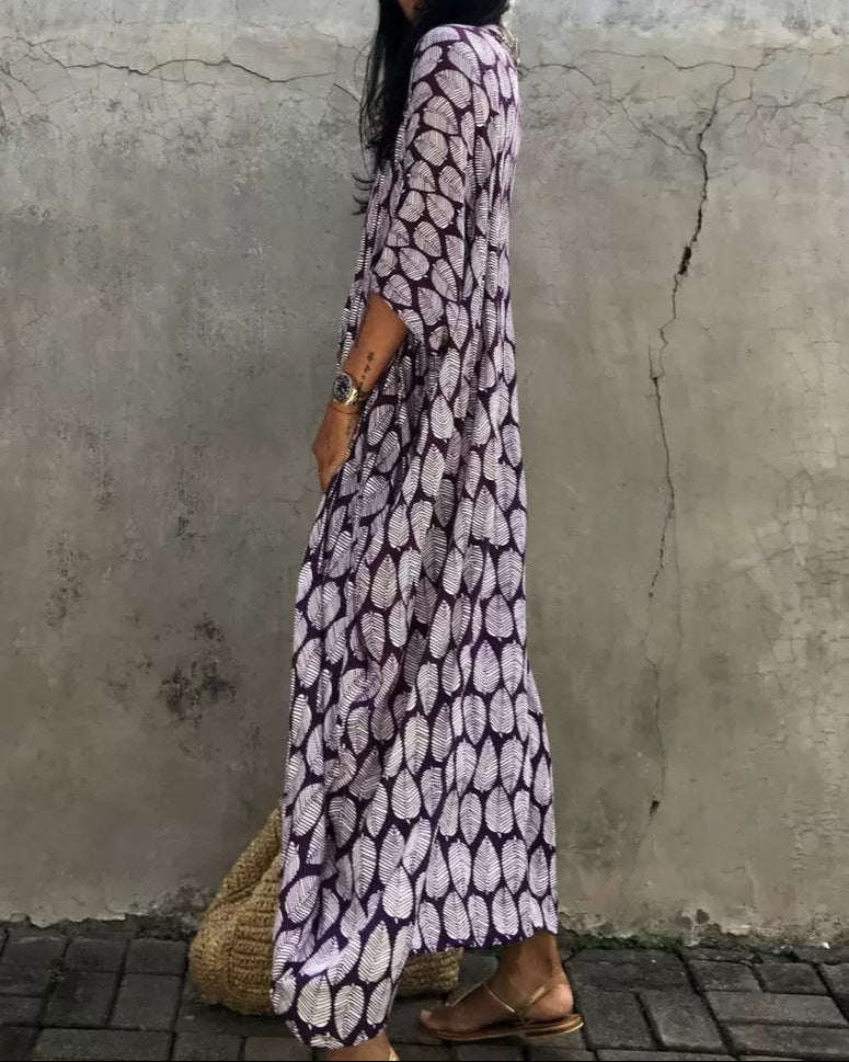 Sahira Leaf Kimono