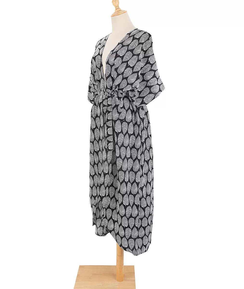 Sahira Leaf Kimono
