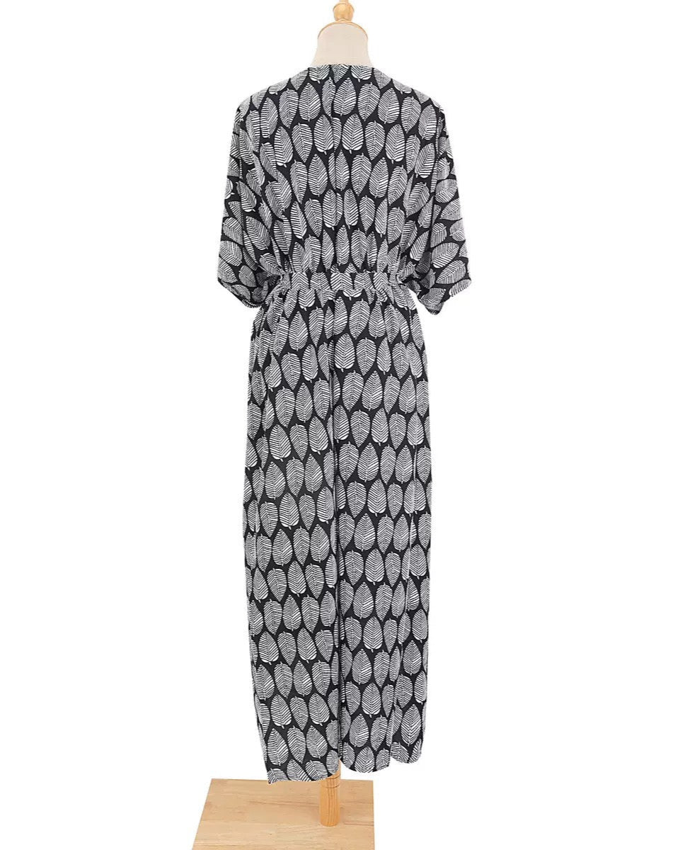 Sahira Leaf Kimono