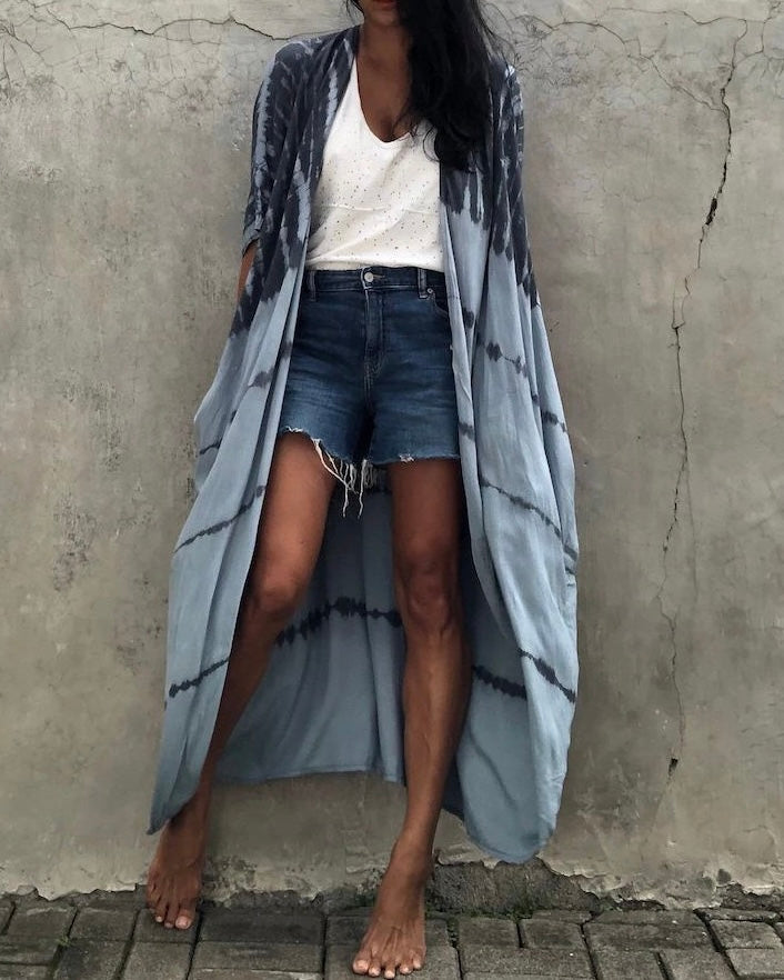 Azure Tide Kimono