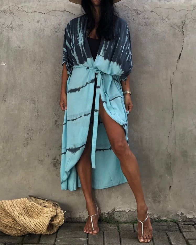 Azure Tide Kimono