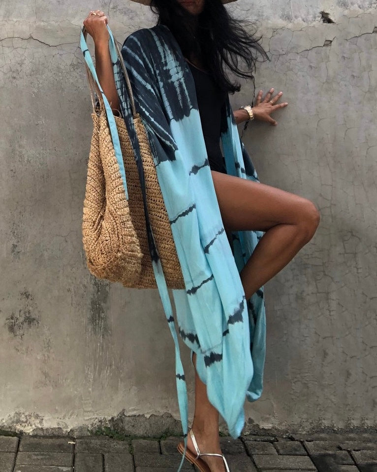 Azure Tide Kimono