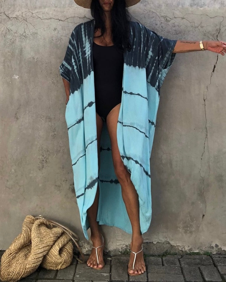 Azure Tide Kimono