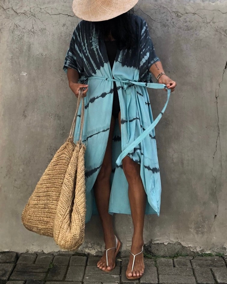 Azure Tide Kimono