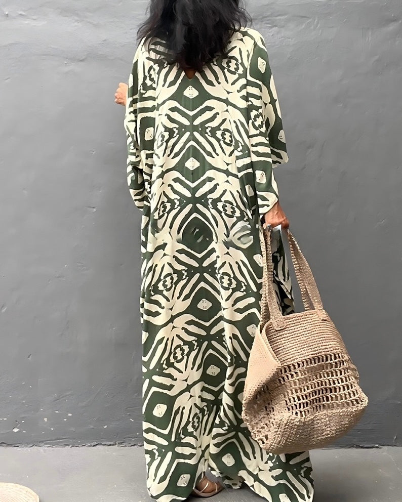 Zaria Wave Kaftan