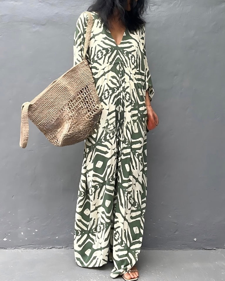 Zaria Wave Kaftan