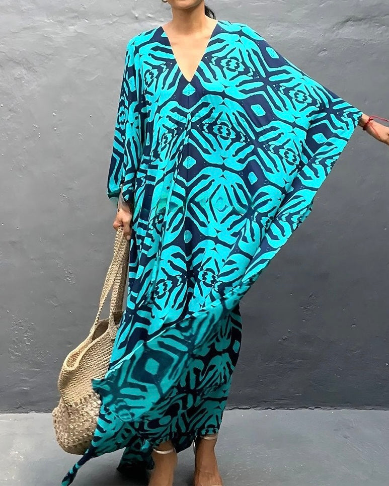 Zaria Wave Kaftan