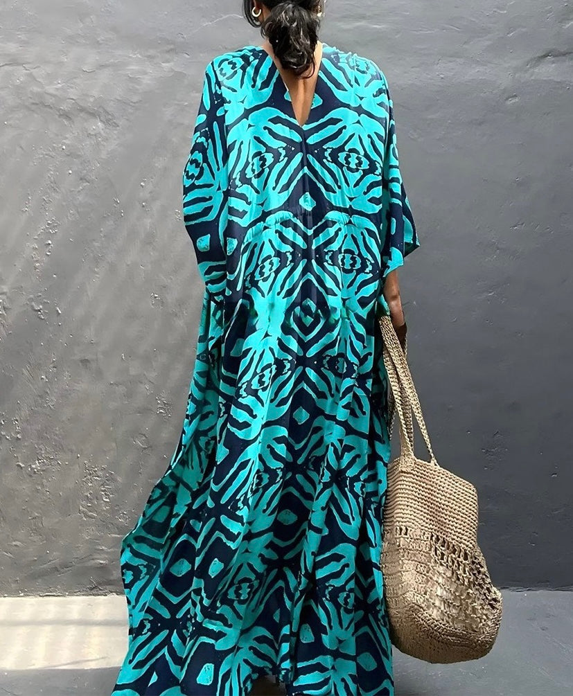 Zaria Wave Kaftan