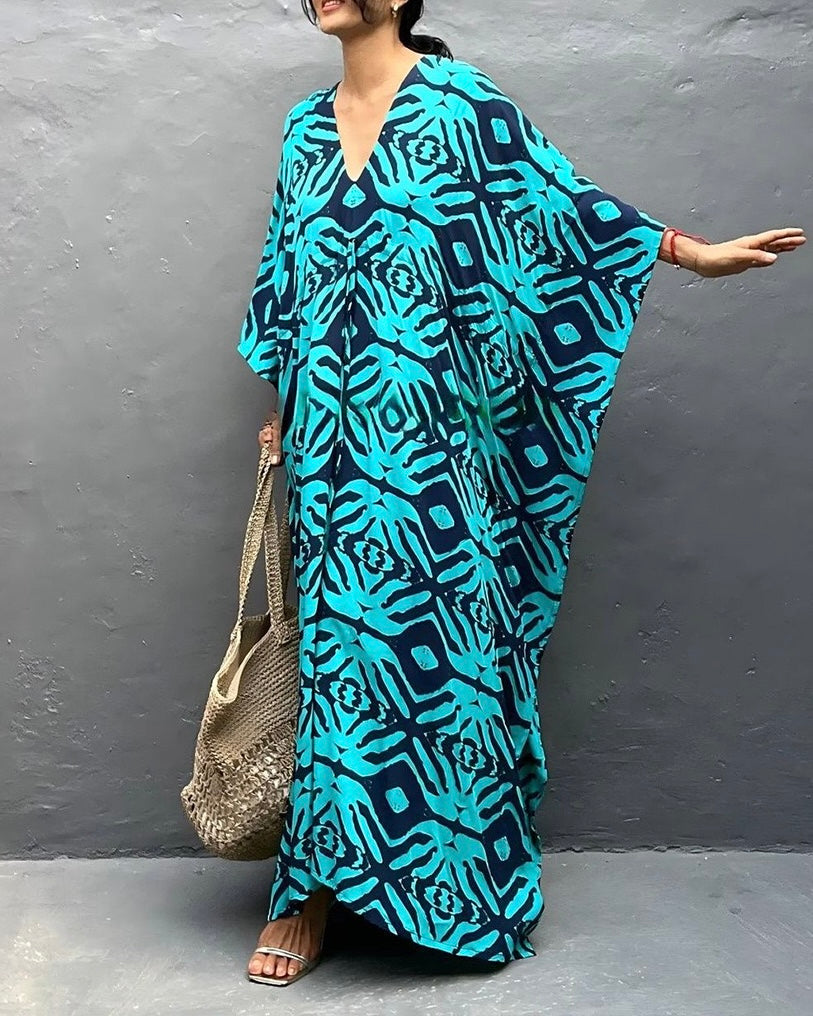 Zaria Wave Kaftan