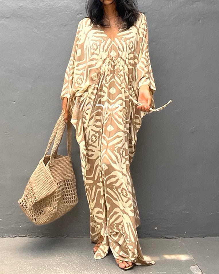 Zaria Wave Kaftan