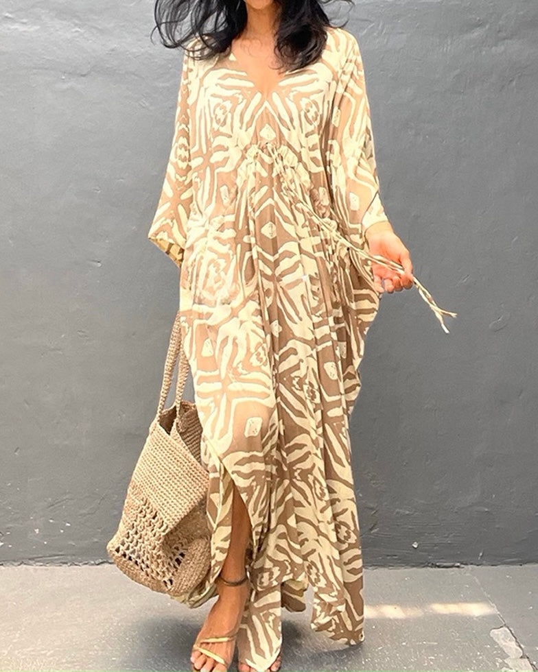 Zaria Wave Kaftan
