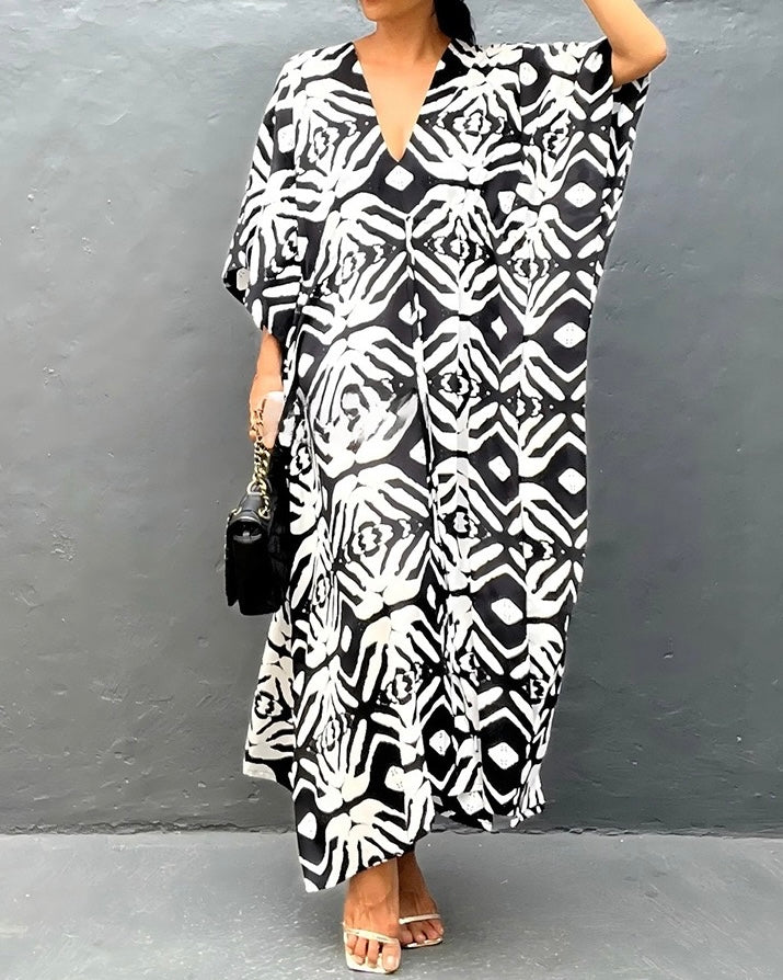 Zaria Wave Kaftan