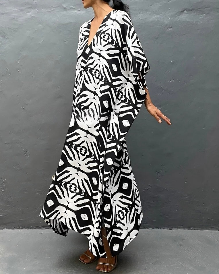 Zaria Wave Kaftan