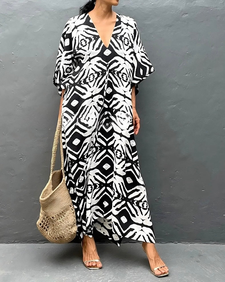 Zaria Wave Kaftan
