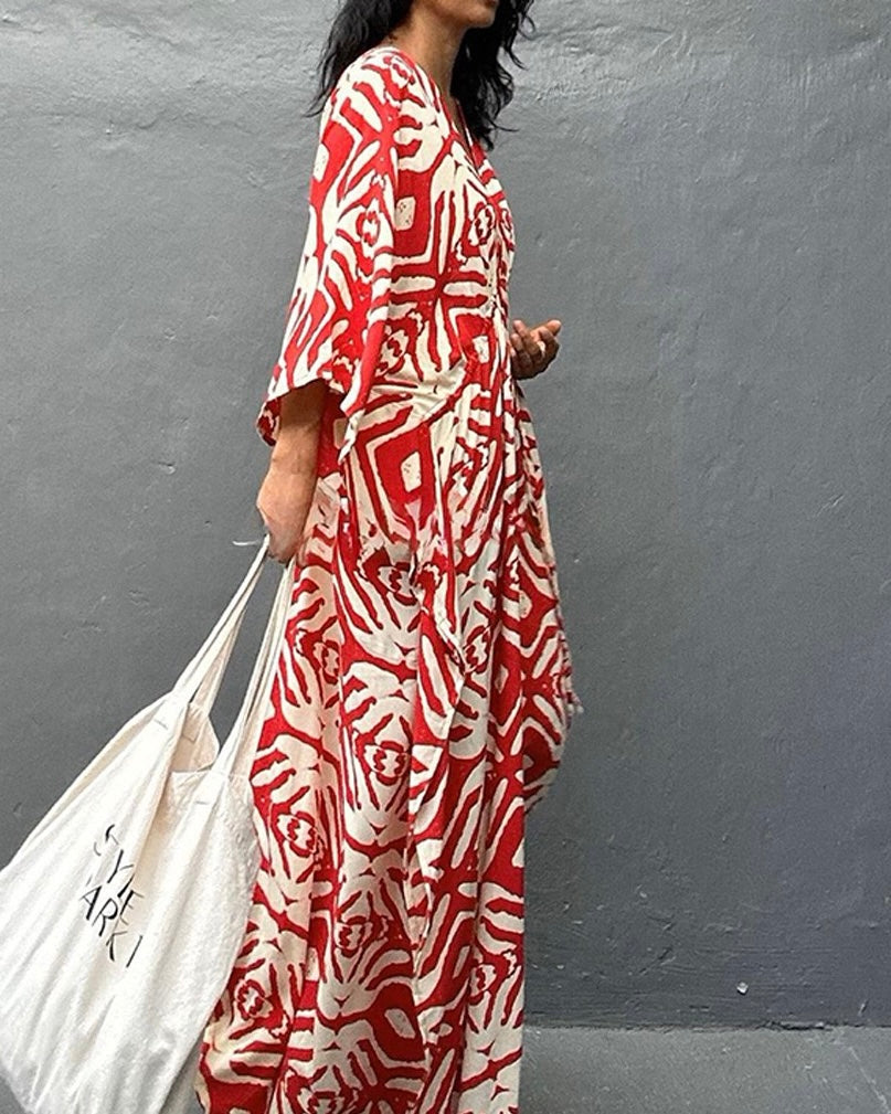 Zaria Wave Kaftan