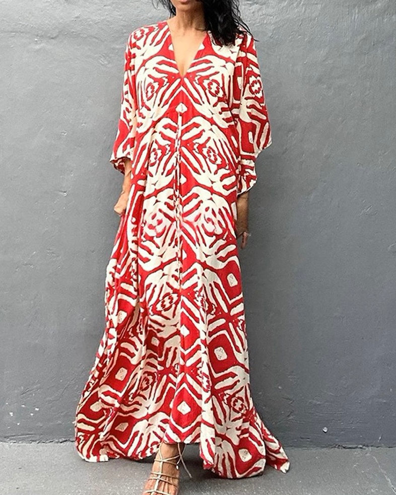 Zaria Wave Kaftan