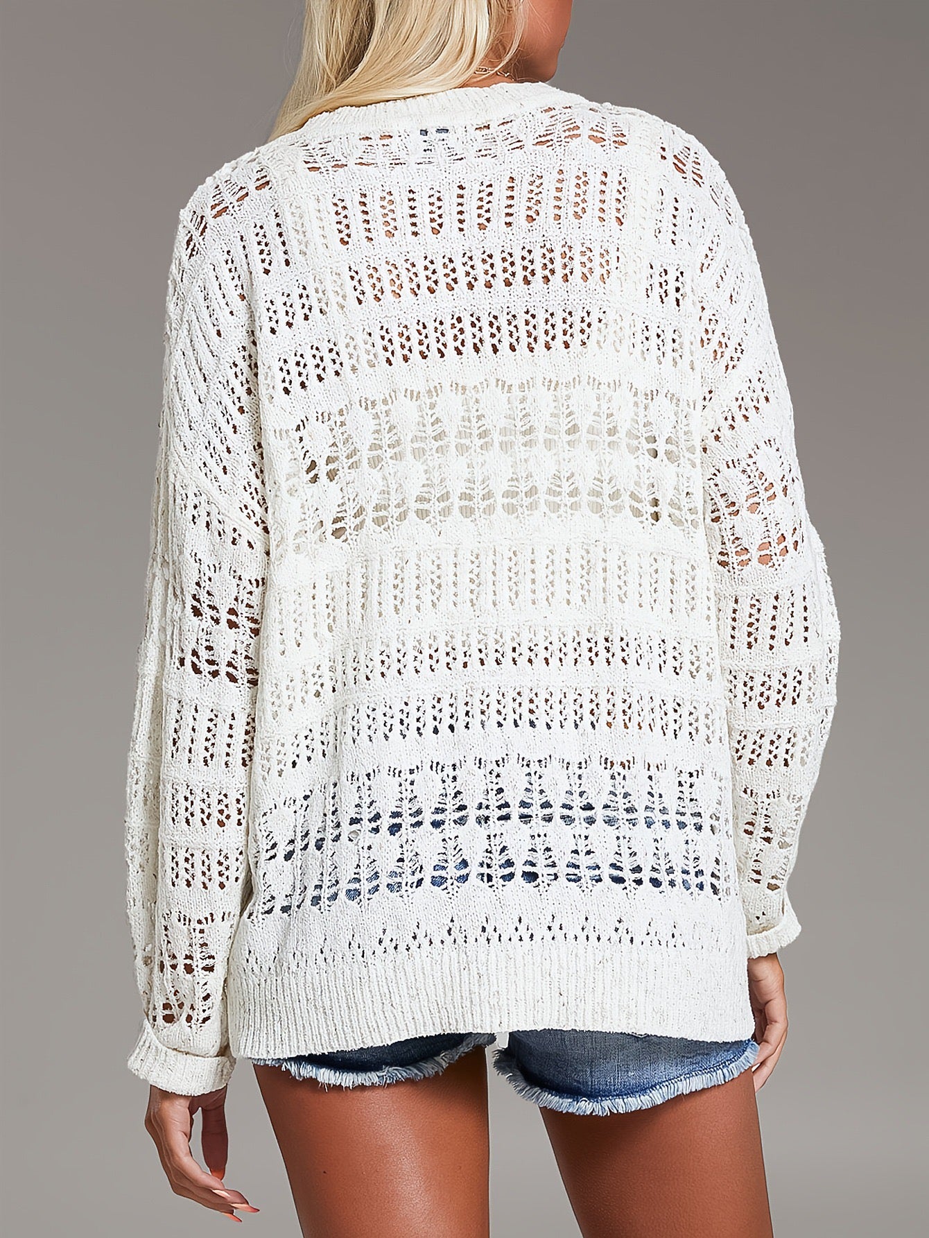 Alessia Crochet Sweater