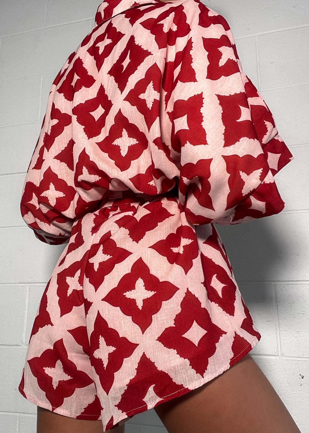 Scarlet Mirage Romper