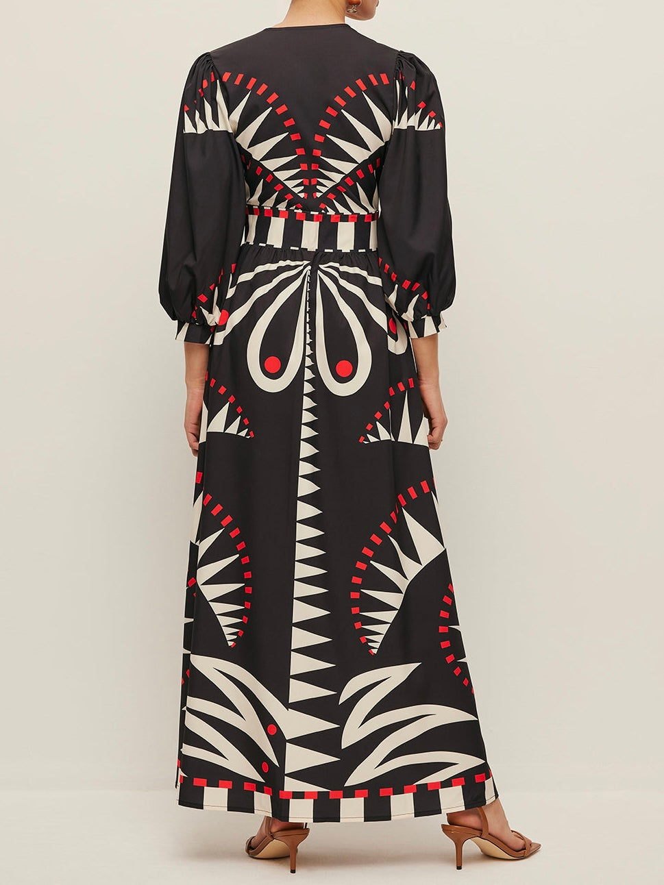 Nerina Geo Maxi Dress