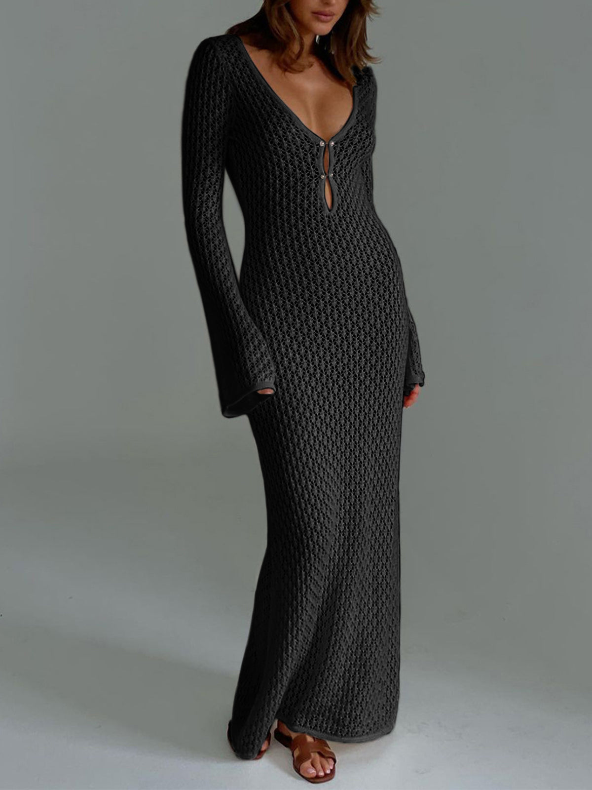 Solara Knit Cover-Up Dress