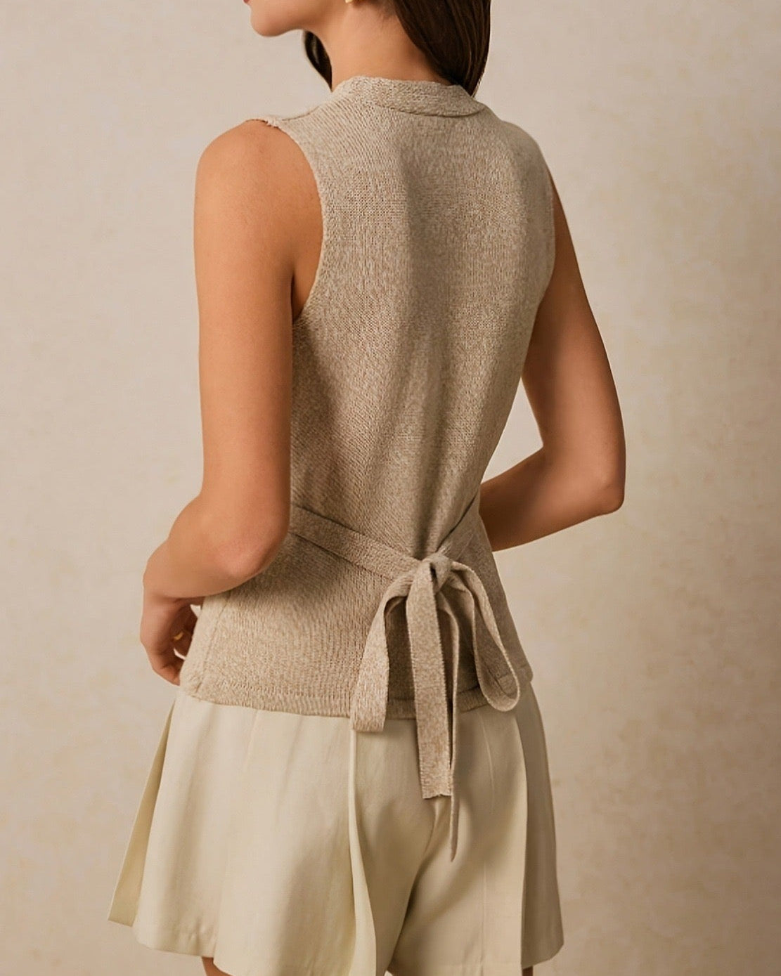 Marina Shell Knit Vest