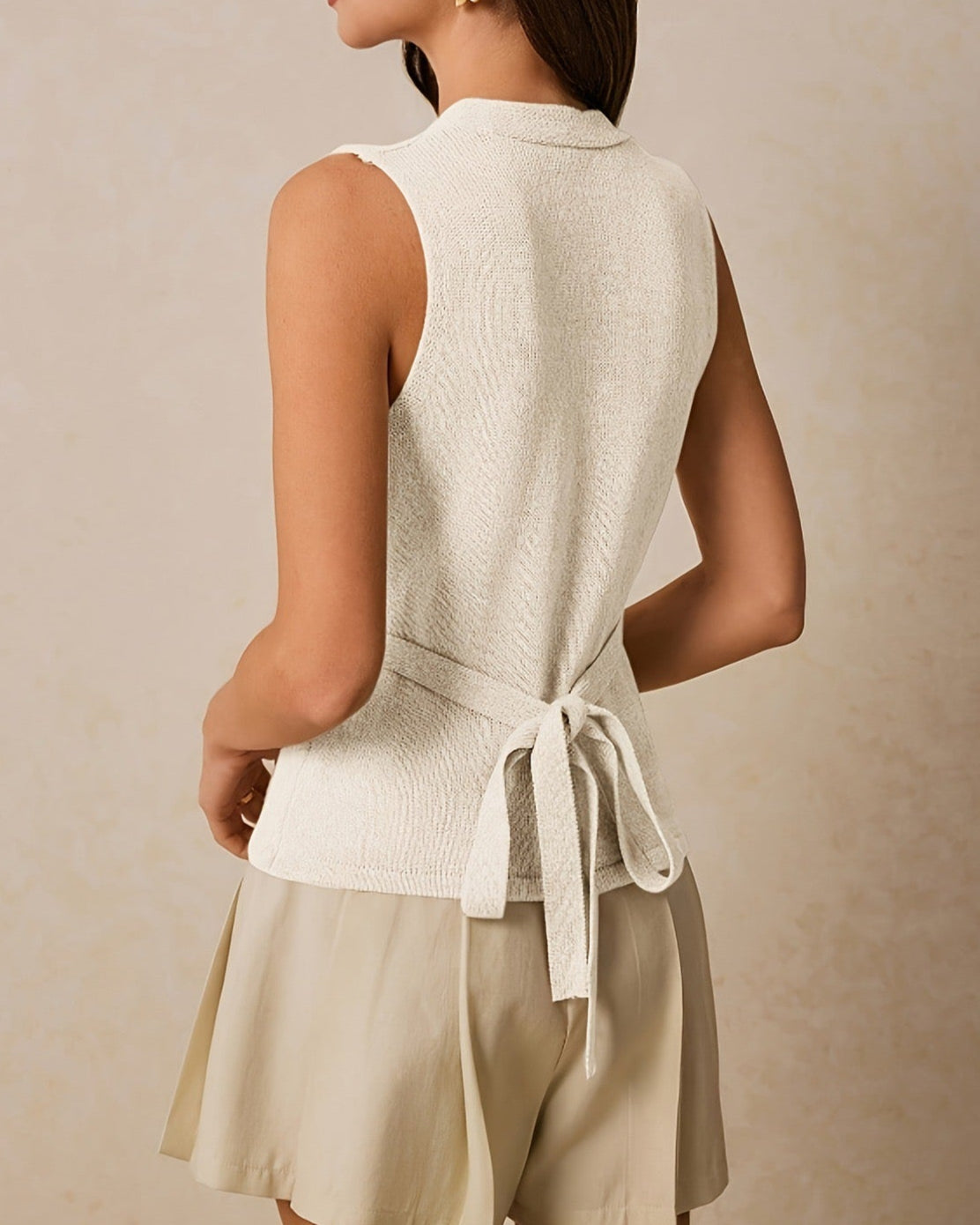 Marina Shell Knit Vest