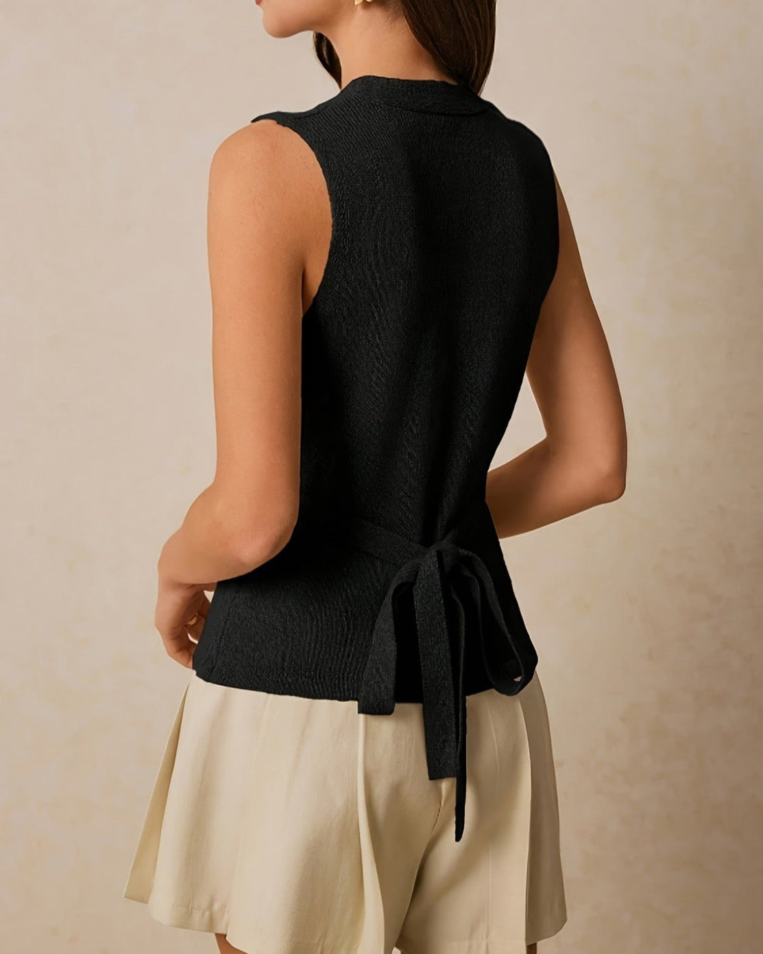 Marina Shell Knit Vest