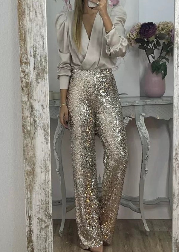 Luna Sequin Pants