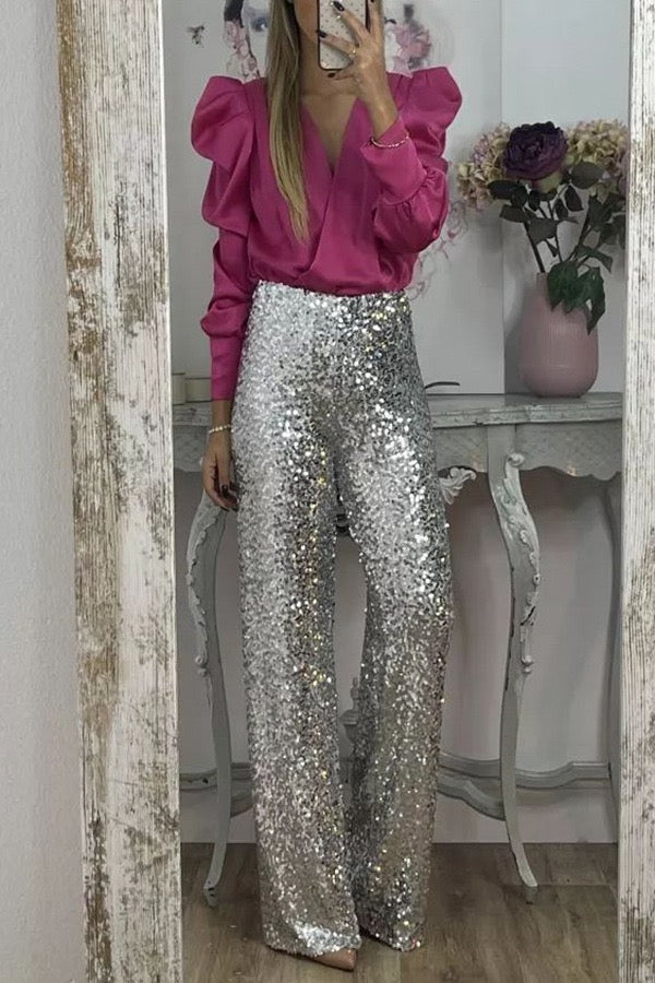 Selene Satin Blouse