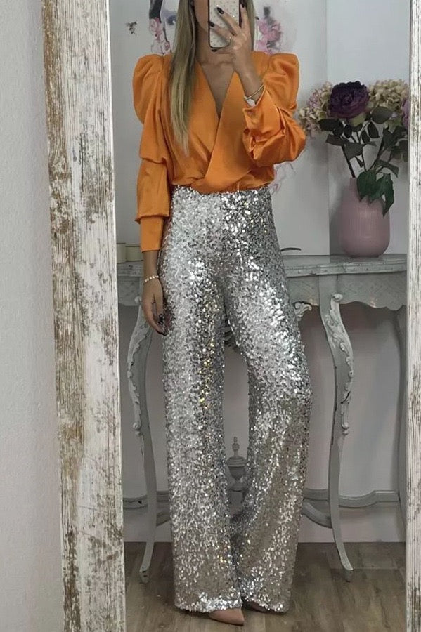 Selene Satin Blouse