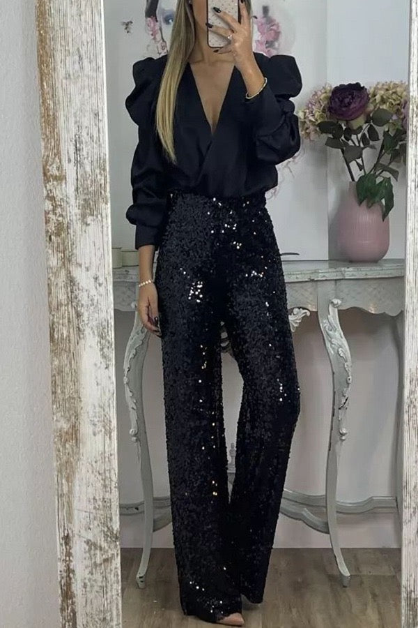 Selene Satin Blouse