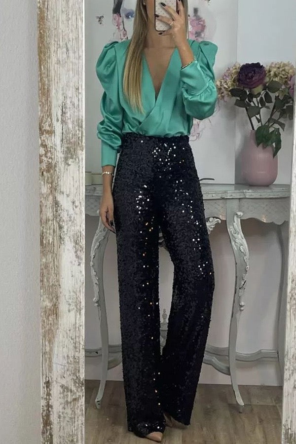 Selene Satin Blouse