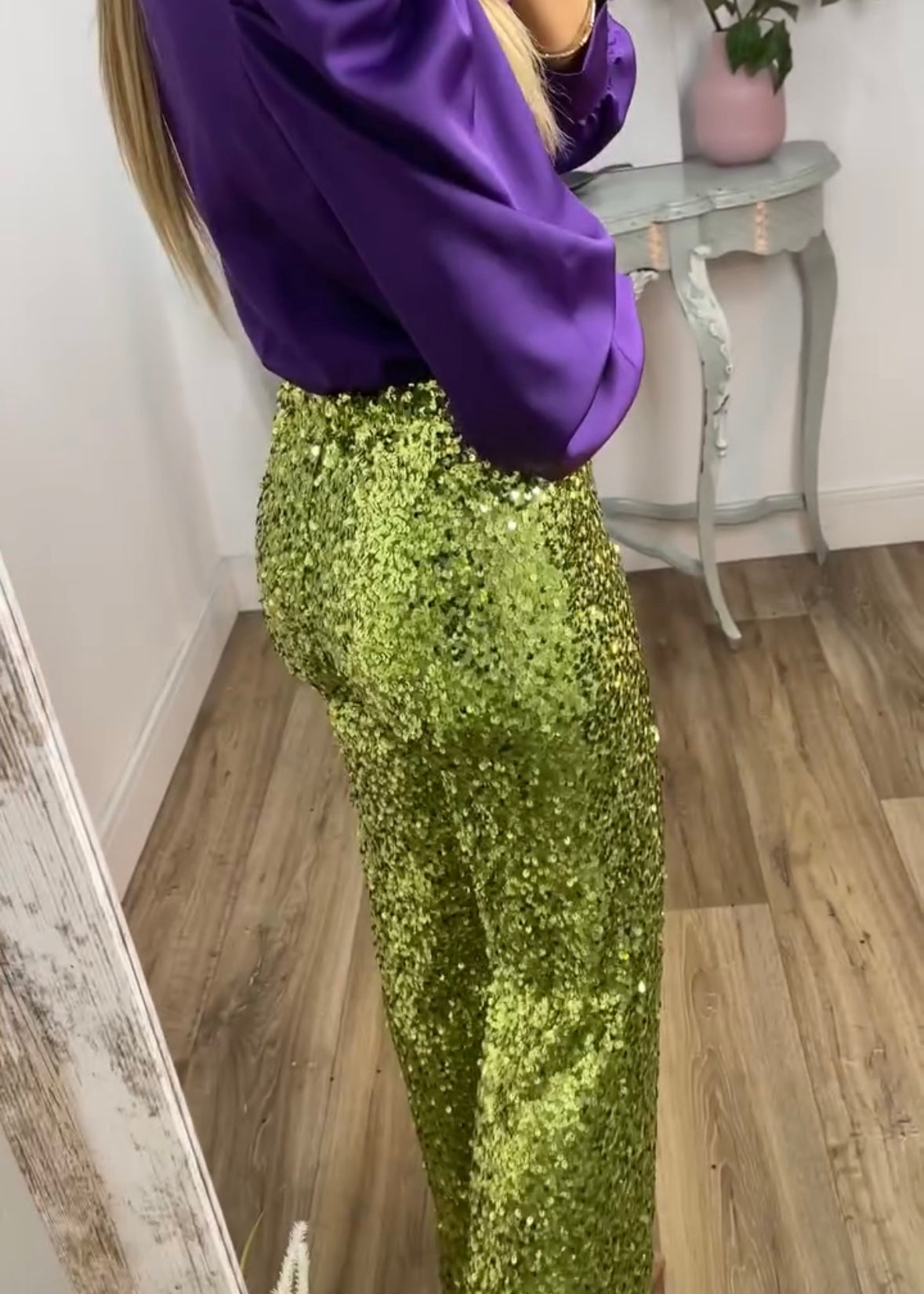 Luna Sequin Pants