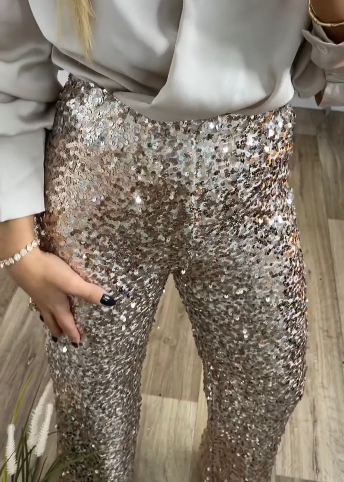 Luna Sequin Pants