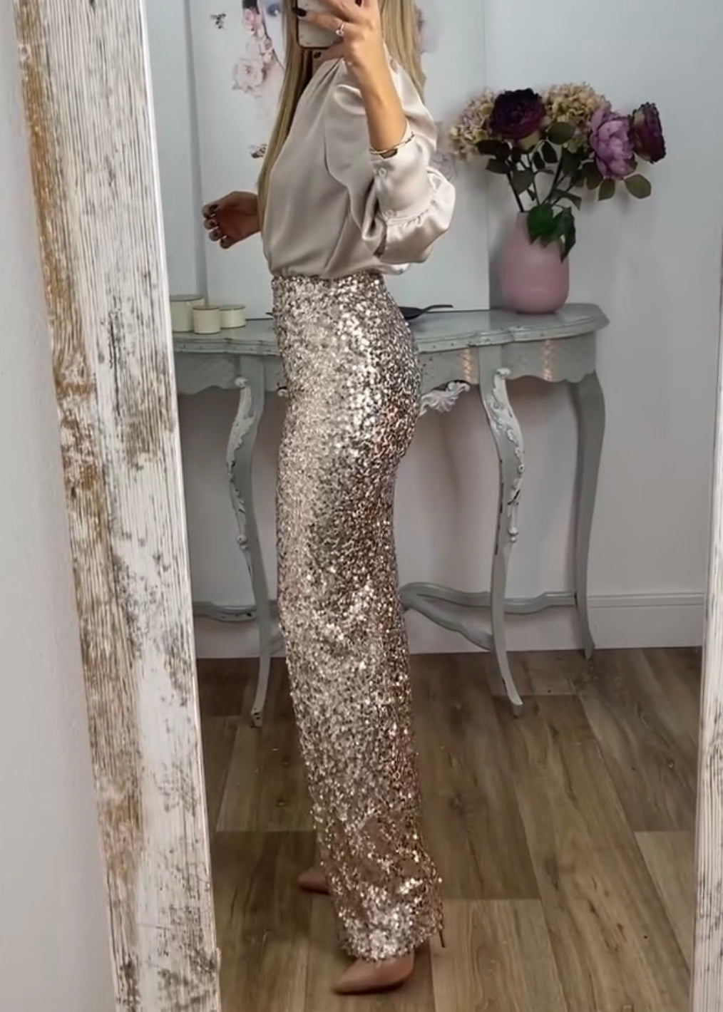 Luna Sequin Pants