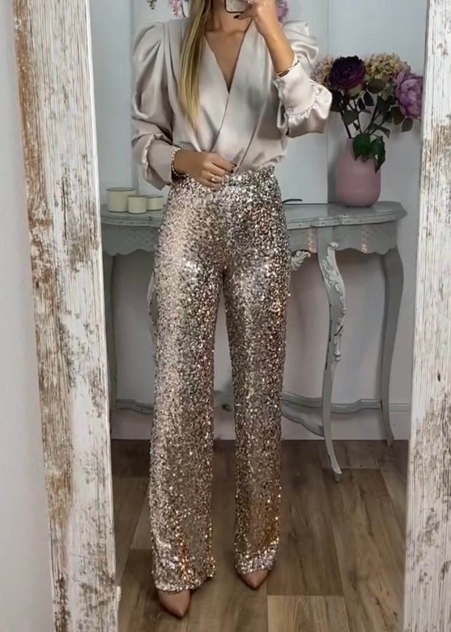 Luna Sequin Pants