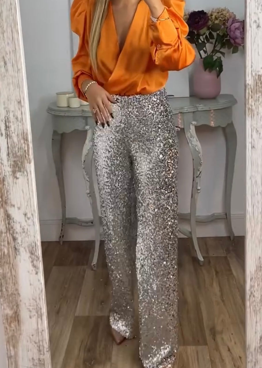 Luna Sequin Pants