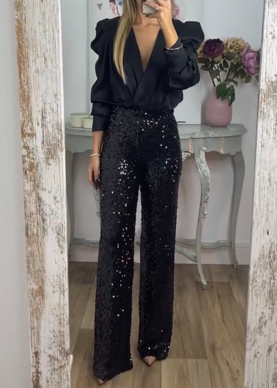 Luna Sequin Pants