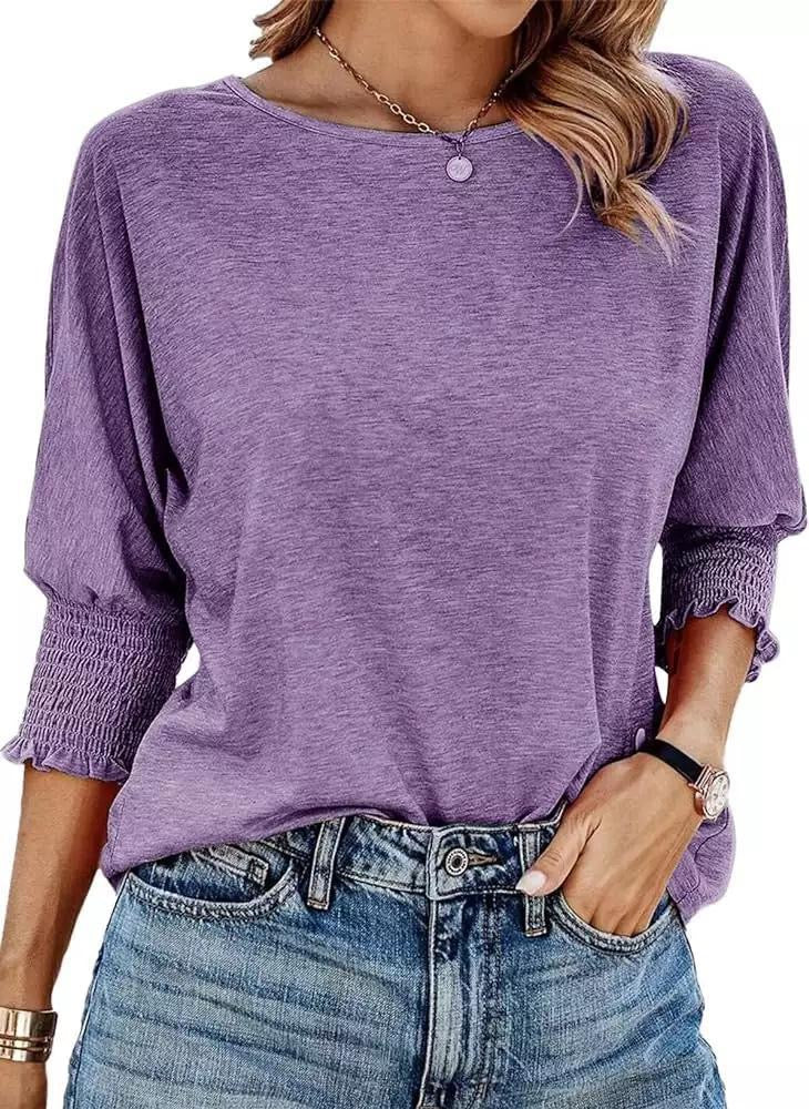 Luna Pleated Sleeve Top