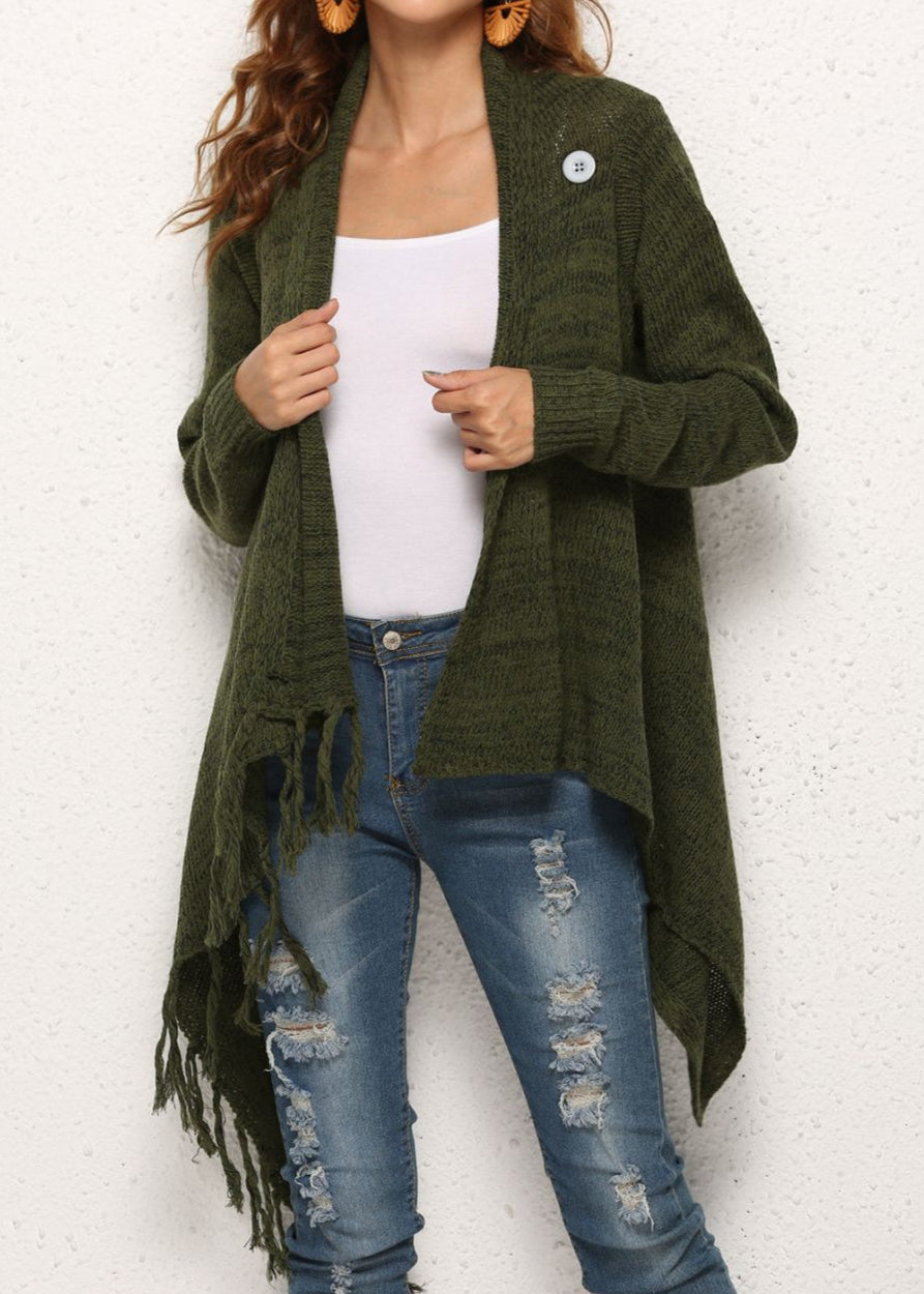 Rowan Drape Cardigan