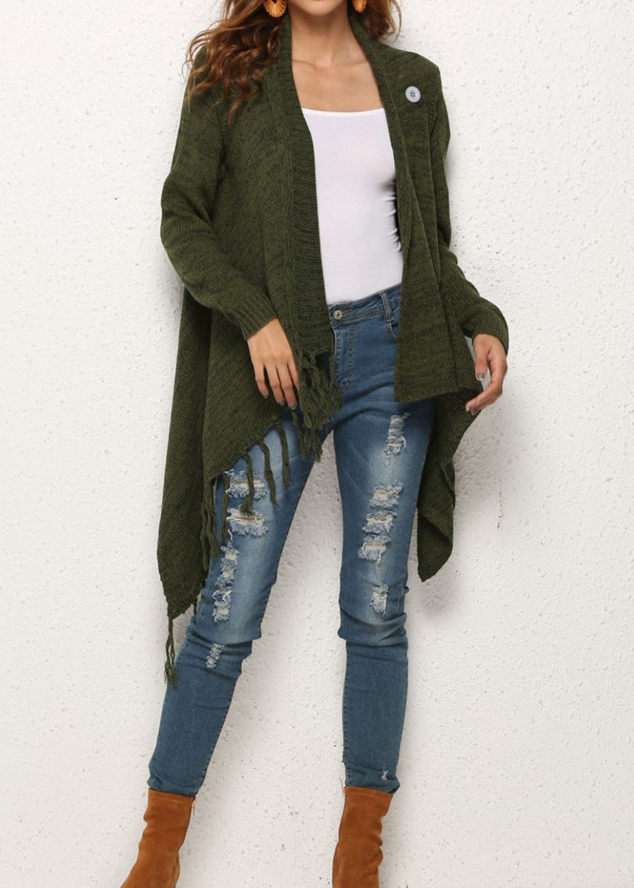 Rowan Drape Cardigan